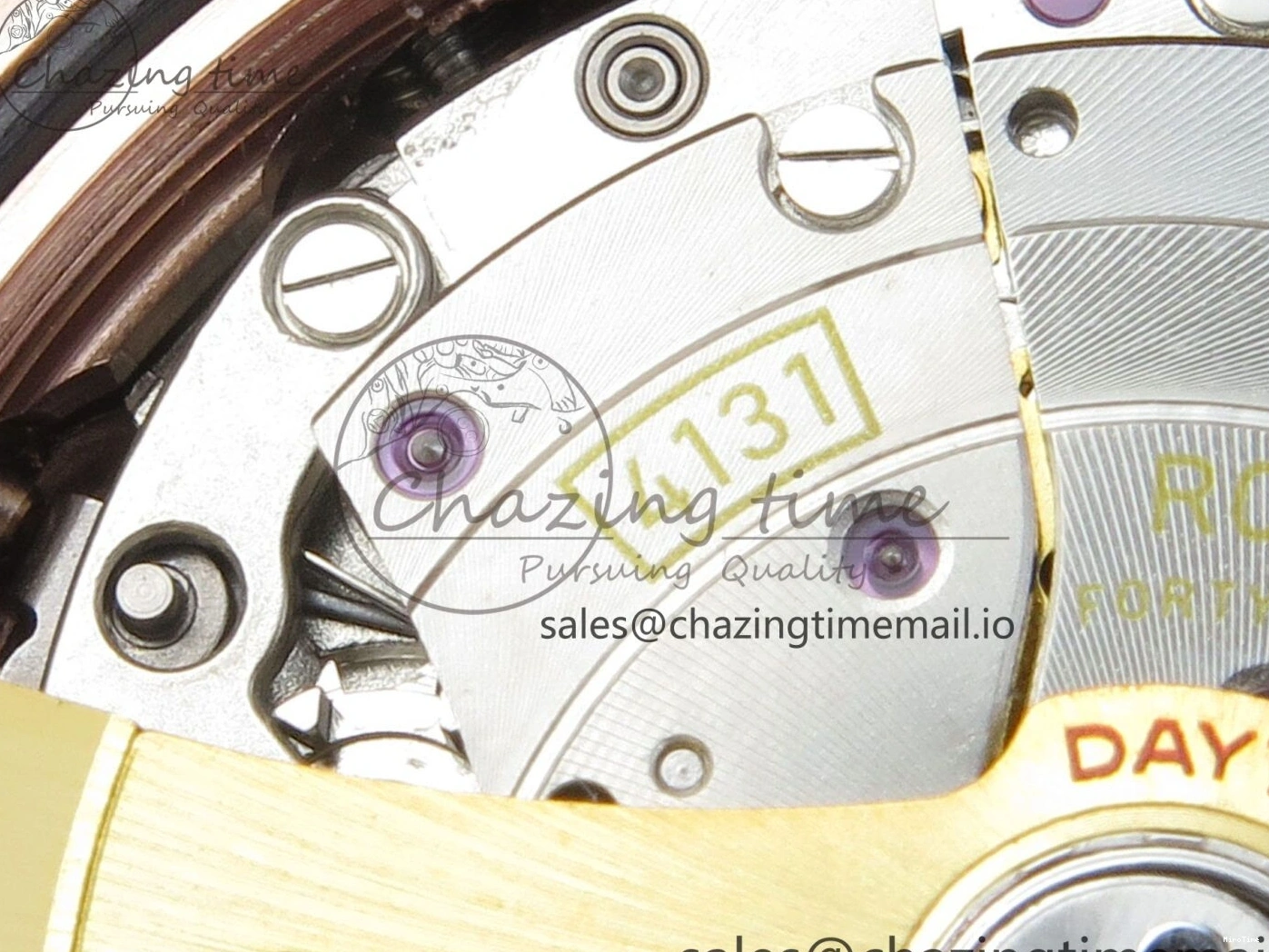 MiroTime 0130 WeatherProof Daytona 126505 RG Clean 1:1 Best Edition RG Champagne Stick Dial on RG Bracelet Super Clone DD 248